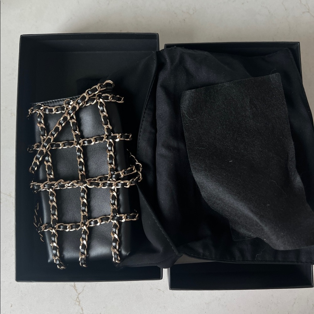 Chanel classic cellphone bag on chain